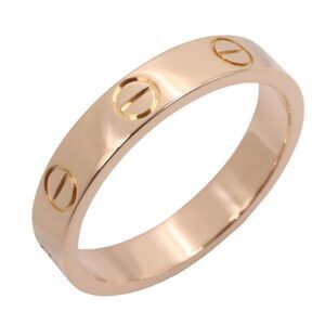 Cartier Ring ・ring Mini Love Ring B4085252 18K Pink Gold (pink Gold) Mini Love